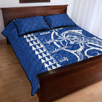 Samoa HRPP Party Quilt Bed Set Polynesian Pattern - Polynesian Pride