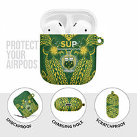 Samoa SUP AirPods Case Samoan Coat Of Arms - Polynesian Pride
