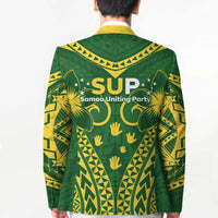 Samoa SUP Blazer Samoan Coat Of Arms - Polynesian Pride