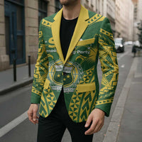 Samoa SUP Blazer Samoan Coat Of Arms - Polynesian Pride