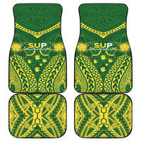 Samoa SUP Car Mats Samoan Coat Of Arms - Polynesian Pride