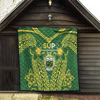 Samoa SUP Quilt Samoan Coat Of Arms - Polynesian Pride
