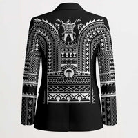 Philippines Igorot Tribal Art Tattoo Black Blazer - Polynesian Pride