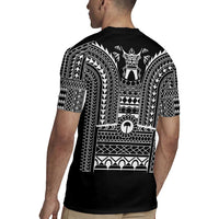 Philippines Igorot Tribal Art Tattoo Black Rugby Jersey - Polynesian Pride