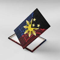 Philippines Sun Star Canvas Wall Art Igorot Tribal Inspiration - Polynesian Pride