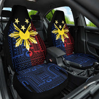 Philippines Sun Star Car Seat Cover Igorot Tribal Inspiration - Polynesian Pride