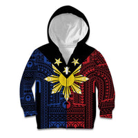 Philippines Sun Star Kid Hoodie Igorot Tribal Inspiration - Polynesian Pride