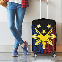 Philippines Sun Star Luggage Cover Igorot Tribal Inspiration - Polynesian Pride