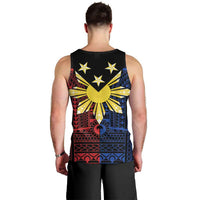 Philippines Sun Star Men Tank Top Igorot Tribal Inspiration - Polynesian Pride