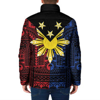 Philippines Sun Star Padded Jacket Igorot Tribal Inspiration - Polynesian Pride