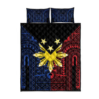 Philippines Sun Star Quilt Bed Set Igorot Tribal Inspiration - Polynesian Pride