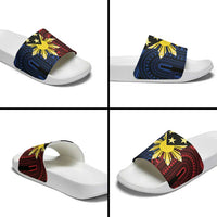 Philippines Sun Star Slide Sandals Igorot Tribal Inspiration - Polynesian Pride