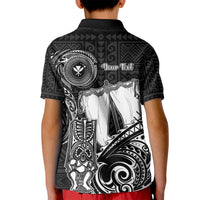 Personalized Hawaii Makahiki Season Kid Polo Shirt Akua Loa Polynesian Pattern LT05 - Polynesian Pride