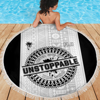 Fiji Obstacle Race 2023 Beach Blanket Never Give Up LT05 - Wonder Print Shop