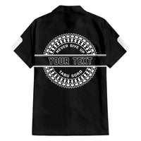 Personalized Fiji Obstacle Race 2023 Family Matching Off Shoulder Short Dress and Hawaiian Shirt Never Give Up LT05 - Polynesian Pride