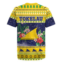 Tokelau Christmas Rugby Jersey Tokelauan Badge Manuia Te Kilihimahi