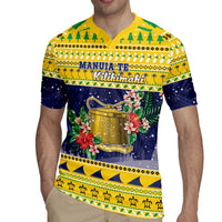 Tokelau Christmas Rugby Jersey Tokelauan Badge Manuia Te Kilihimahi