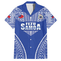 Fetu Samoa Rugby Custom Family Matching Tank Maxi Dress and Hawaiian Shirt Go Champions