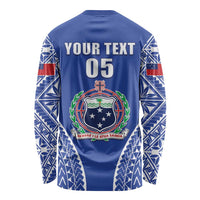 Fetu Samoa Rugby Custom Long Sleeve Shirt Go Champions LT05 - Polynesian Pride