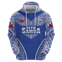 Fetu Samoa Rugby Custom Zip Hoodie Go Champions