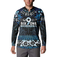 Micronesia FSM 691 Button Sweatshirt Respect Culture