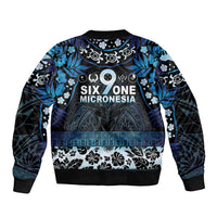 Micronesia FSM 691 Sleeve Zip Bomber Jacket Respect Culture