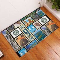 FSM Micronesia Culture Rubber Doormat LT05 - Polynesian Pride