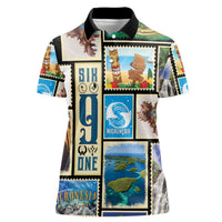 FSM Micronesia Culture Women Polo Shirt LT05 Female Colorful - Polynesian Pride