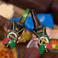 Vanuatu 46th Independence Day 4 in 1 Can Cooler Tumbler Long God Yumi Stanap Wild Boar LT05 - Polynesian Pride