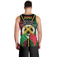Vanuatu 46th Independence Day Men Tank Top Long God Yumi Stanap Wild Boar LT05 - Polynesian Pride