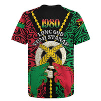 Vanuatu 46th Independence Day Rugby Jersey Long God Yumi Stanap Wild Boar LT05 - Polynesian Pride