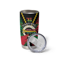 Vanuatu 46th Independence Day Tumbler Cup Long God Yumi Stanap Wild Boar LT05 - Polynesian Pride