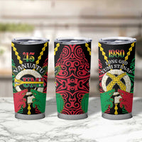 Vanuatu 46th Independence Day Tumbler Cup Long God Yumi Stanap Wild Boar LT05 - Polynesian Pride