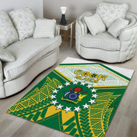 Cook Islands Ra o te Ui Ariki Area Rug Polynesian Pattern