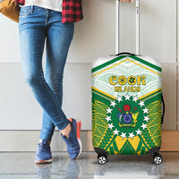 Cook Islands Ra o te Ui Ariki Luggage Cover Polynesian Pattern