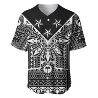 Black Philippines Sun Star Baseball Jersey Igorot Tribal Inspiration