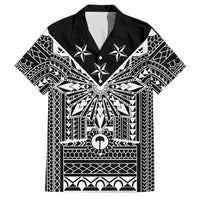 Black Philippines Sun Star Family Matching Summer Maxi Dress and Hawaiian Shirt Igorot Tribal Inspiration