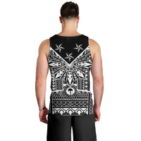 Black Philippines Sun Star Men Tank Top Igorot Tribal Inspiration