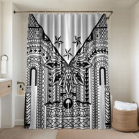 White Philippines Sun Star Bathroom Set Igorot Tribal Inspiration