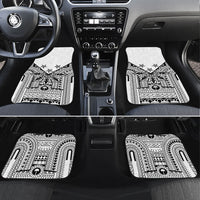White Philippines Sun Star Car Mats Igorot Tribal Inspiration