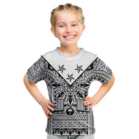 White Philippines Sun Star Kid T Shirt Igorot Tribal Inspiration