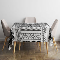 White Philippines Sun Star Tablecloth Igorot Tribal Inspiration