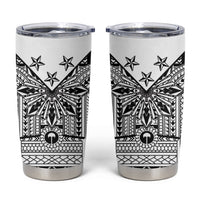 White Philippines Sun Star Tumbler Cup Igorot Tribal Inspiration