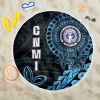 Northern Mariana Islands 78th Liberation Day Beach Blanket LT05 One Size 150cm Blue - Polynesian Pride