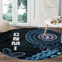 Northern Mariana Islands 78th Liberation Day Round Carpet LT05 - Polynesian Pride