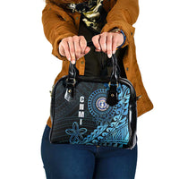 Northern Mariana Islands 78th Liberation Day Shoulder Handbag LT05 One Size Blue - Polynesian Pride