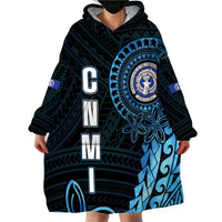 Personalized Northern Mariana Islands 78th Liberation Day Wearable Blanket Hoodie LT05 - Polynesian Pride