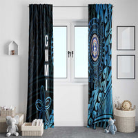Northern Mariana Islands 78th Liberation Day Window Curtain LT05 - Polynesian Pride