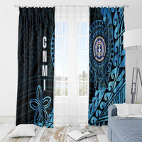 Northern Mariana Islands 78th Liberation Day Window Curtain LT05 - Polynesian Pride
