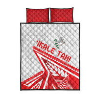 Tonga Rugby 2024 Pacific Quilt Bed Set Go Ikale Tahi